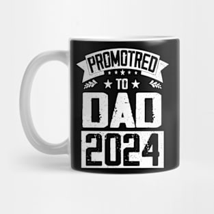 New Dad Soon To Be Dad est.2024 Father's Day First Time Dad Mug